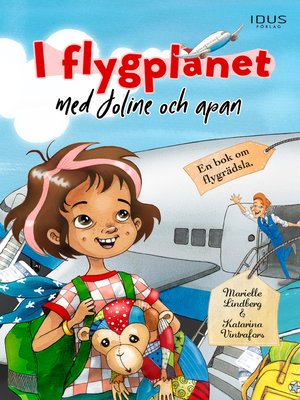 cover image of I flygplanet med Joline och apan